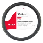 Amio - ΚΑΛΥΜΜΑ ΤΙΜΟΝΙΟΥ 37-39cm SWC-44-M ΜΑΥΡΟ ΜΕ STRASS - 1 ΤΕΜ. (02985/AM)