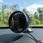 Amio - ΑΝΕΜΙΣΤΗΡΑΣ 12V 4,5'' (12,2cm) ΜΕ ΦΙΣ ΑΝΑΠΤΗΡΑ 2 ΤΑΧΥΤΗΤΩΝ & ΒΕΝΤΟΥΖΑ PRO SERIES - 1 TEM. (03001/AM) - Image 2