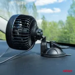 Amio - ΑΝΕΜΙΣΤΗΡΑΣ 12V 4,5'' (12,2cm) ΜΕ ΦΙΣ ΑΝΑΠΤΗΡΑ 2 ΤΑΧΥΤΗΤΩΝ & ΒΕΝΤΟΥΖΑ PRO SERIES - 1 TEM. (03001/AM) - Image 3
