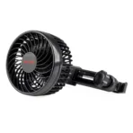 Amio - ΑΝΕΜΙΣΤΗΡΑΣ 12V 4,5'' (12,2cm) ΜΕ ΦΙΣ ΑΝΑΠΤΗΡΑ 2 ΤΑΧΥΤΗΤΩΝ & ΣΤΗΡΙΞΗ ΣΤΟ ΠΡΟΣΚΕΦΑΛΟ PRO SERIES - 1 TEM. (03007/AM)