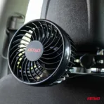 Amio - ΑΝΕΜΙΣΤΗΡΑΣ 12V 4,5'' (12,2cm) ΜΕ ΦΙΣ ΑΝΑΠΤΗΡΑ 2 ΤΑΧΥΤΗΤΩΝ & ΣΤΗΡΙΞΗ ΣΤΟ ΠΡΟΣΚΕΦΑΛΟ PRO SERIES - 1 TEM. (03007/AM) - Image 2
