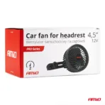 Amio - ΑΝΕΜΙΣΤΗΡΑΣ 12V 4,5'' (12,2cm) ΜΕ ΦΙΣ ΑΝΑΠΤΗΡΑ 2 ΤΑΧΥΤΗΤΩΝ & ΣΤΗΡΙΞΗ ΣΤΟ ΠΡΟΣΚΕΦΑΛΟ PRO SERIES - 1 TEM. (03007/AM) - Image 7