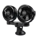 Amio - ΑΝΕΜΙΣΤΗΡΑΣ ΔΙΠΛΟΣ 24V 2χ4''(10,8cm) ΜΕ ΦΙΣ ΑΝΑΠΤΗΡΑ 2 ΤΑΧΥΤΗΤΩΝ ΜΕ ΒΕΝΤΟΥΖΑ PRO SERIES - 1 ΤΕΜ. (03011/AM)