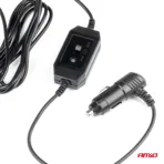 Amio - ΑΝΕΜΙΣΤΗΡΑΣ ΔΙΠΛΟΣ 24V 2χ4''(10,8cm) ΜΕ ΦΙΣ ΑΝΑΠΤΗΡΑ 2 ΤΑΧΥΤΗΤΩΝ ΜΕ ΒΕΝΤΟΥΖΑ PRO SERIES - 1 ΤΕΜ. (03011/AM) - Image 5