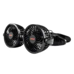 Amio - ΑΝΕΜΙΣΤΗΡΑΣ ΔΙΠΛΟΣ 12V 2χ4''(10,8cm) ΜΕ ΦΙΣ ΑΝΑΠΤΗΡΑ/2 ΤΑΧΥΤΗΤΩΝ/ ΜΕ ΜΑΝΤΑΛΑΚΙ PRO SERIES - 1 TEM. (03012/AM)