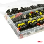 Amio - ΦΙΣ & ΒΥΣΜΑΤΑ ΚΑΛΩΔΙΩΝ 6 ΤΥΠΩΝ 12/24V ΑΡΣΕΝΙΚΑ ΚΑΙ ΘΗΛΥΚΑ ΣΕΤ - 352 ΤΕΜ. (03035/AM) - Image 2