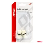 Amio - ΦΙΣΑ/ΠΡΙΖΑ 12/24V 2 ΕΠΑΦΩΝ ΓΙΑ ΛΑΜΠΕΣ T10 /W5W/ W3W /W16W ΧΩΡΙΣ ΚΑΛΩΔΙΟ - 2 ΤΕΜ. (03047/AM) - Image 4