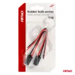 Amio - ΦΙΣΑ 12/24V ΓΙΑ ΛΑΜΠΕΣ T10/ W5W/ W3W/ W16W ME ΚΑΛΩΔΙΟ - 2 ΤΕΜ. (03048/AM) - Image 3