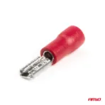 Amio - ΦΙΣΑΚΙΑ ΘΗΛΥΚΑ ΚΟΚΚΙΝΑ FDD1 1,25-110 /10A/ 3,8mm ΑΜΟ - 10 ΤΕΜ. (03060/AM) - Image 2