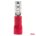 Amio - ΦΙΣΑΚΙΑ ΘΗΛΥΚΑ ΚΟΚΚΙΝΑ FDD1 1,25-110 /10A/ 3,8mm ΑΜΟ - 10 ΤΕΜ. (03060/AM) - Image 3