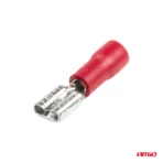 Amio - ΦΙΣΑΚΙΑ ΘΗΛΥΚΑ ΚΟΚΚΙΝΑ FDD1 1,25-187 /10A/ 5,6mm ΑΜΟ - 10 ΤΕΜ. (03061/AM) - Image 2
