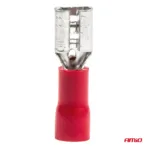 Amio - ΦΙΣΑΚΙΑ ΘΗΛΥΚΑ ΚΟΚΚΙΝΑ FDD1 1,25-187 /10A/ 5,6mm ΑΜΟ - 10 ΤΕΜ. (03061/AM) - Image 3