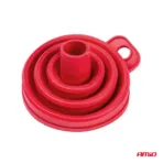 Amio - ΧΩΝΙ ΣΙΛΙΚΟΝΗΣ ΠΤΥΣΣΟΜΕΝΟ 60cm ΚΟΚΚΙΝΟ ΧΡΩΜΑ - 1 ΤΕΜ. (03114/AM) - Image 2