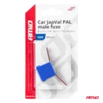 Amio - ΑΣΦΑΛΕΙΑ JapVal PAL ΑΡΣΕΝΙΚΗ 48mm 100A ΣΕ ΜΠΛΕ ΧΡΩΜΑ - 1 Τεμ. (03424/AM) - Image 3