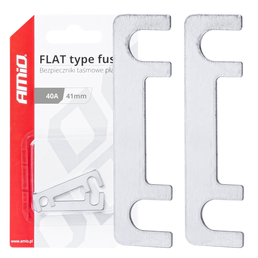 Amio - ΑΣΦΑΛΕΙΕΣ FLAT 41mm 40A - 2 Τεμ. (03490/AM) Amio - ΑΣΦΑΛΕΙΕΣ FLAT 41mm 40A - 2 Τεμ. (03490/AM) - Image 1