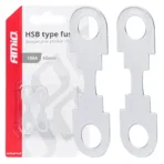 Amio - ΑΣΦΑΛΕΙΕΣ FLAT 42mm 100A - 2 Τεμ. (03502/AM)