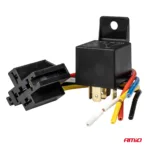 Amio - ΡΕΛΕ ΜΕ ΚΑΛΩΔΙΩΣΗ 12V 40A 5 ΕΠΑΦΩΝ ΓΙΑ ΑΥΤΟΜΑΤΑ ΦΩΤΑ ΗΜΕΡΑΣ/ΣΥΝΑΓΕΡΜΟ ΑΥΤΟΚΙΝΗΤΟΥ/ΚΛΕΙΔΑΡΙΑ ΑΝΑΦΛΕΞΗΣ - 1 TEM. (03510/AM) - Image 2