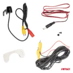 Amio - ΚΑΜΕΡΑ ΟΠΙΣΘΟΠΟΡΕΙΑΣ 12V LED ΜΕ NYΧΤΕΡΙΝΗ ΛΗΨΗ ΚΑΙ ΜΕΤΑΛΛΙΚΗ ΒΑΣΗ ΣΤΗΡΙΞΗΣ HD-320 LED - 1 TEM. (03532/AM) - Image 2