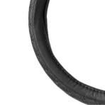 Amio - ΚΑΛΥΜΜΑ ΤΙΜΟΝΙΟΥ ΔΕΡΜΑTINO (ΧΧL) 44-46cm SWC-51-ΧΧL ΣΕ ΜΑΥΡΟ ΧΡΩΜΑ ΜΕ ΜΑΥΡΕΣ ΡΑΦΕΣ - 1 ΤΕΜ. (03564/AM) - Image 2