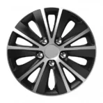 Amio - ΤΑΣΙΑ 15" RAPIDE NC SILVER BLACK - ΣΕΤ 4 ΤΕΜ. ΣΕ ΚΟΥΤΙ (0358/AM)