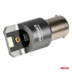 Amio - ΛΑΜΠΕΣ LED CAN-BUS P21W BA15S 12/24V 6.000K 4xSMD ΛΕΥΚΟ PRO SERIES - 2 ΤΕΜ. (03583/AM) - Image 3