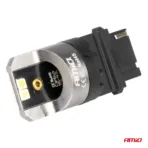 Amio - ΛΑΜΠΕΣ P27W 12/24V 6.000K 4SMD LED CAN-BUS ΛΕΥΚΑ PRO SERIES - 2 ΤΕΜ. (03587/AM) - Image 3