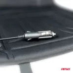 Amio - ΠΛΑΤΟΚΑΘΙΣΜΑ ΘΕΡΜΑΙΝΟΜΕΝΟ 12V 98x48cm ΑΦΡΩΔΕΣ ΥΛΙΚΟ ΚΑΙ ΥΦΑΣΜΑ ΜΑΥΡΟ - 1 τεμ. (03623/AM) - Image 6