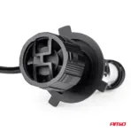 Amio - ΛΑΜΠΕΣ H4 PL-LENS SERIES 9>36V 60W 5.000K 3.800lm LED 2x4575 SMD CAN-BUS ΜΕ ΠΡΟΤΖΕΚΤΟΡΑ - 2 Τεμ. (03667/AM) - Image 4