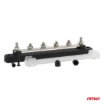 Amio - ΜΠΑΡΑ ΚΑΛΩΔΙΩΝ / ΤΕΡΜΑΤΙΚΟ 4 ΘΕΣΕΩΝ M6 max 48V - 1 Τεμ. (03808/AM) - Image 3