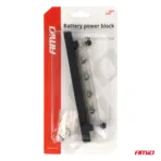 Amio - ΜΠΑΡΑ ΚΑΛΩΔΙΩΝ / ΤΕΡΜΑΤΙΚΟ 4 ΘΕΣΕΩΝ M6 max 48V - 1 Τεμ. (03808/AM) - Image 4