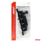 Amio - ΜΠΑΡΑ ΚΑΛΩΔΙΩΝ / ΤΕΡΜΑΤΙΚΟ 4 ΘΕΣΕΩΝ M10 max 48V - 1 Τεμ. (03811/AM) - Image 4