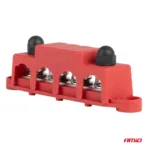 Amio - ΜΠΑΡΑ ΚΑΛΩΔΙΩΝ / ΤΕΡΜΑΤΙΚΟ 4 ΘΕΣΕΩΝ max 48V - 1 Τεμ. (03812/AM) - Image 2