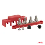 Amio - ΜΠΑΡΑ ΚΑΛΩΔΙΩΝ / ΤΕΡΜΑΤΙΚΟ 4 ΘΕΣΕΩΝ max 48V - 1 Τεμ. (03812/AM) - Image 3