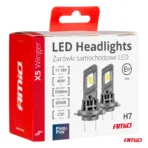 Amio - H7 12V 50W 6.000K 4200LM CSP LED CAN-BUS SERIES X5 WINGER 2ΤΕΜ. (03946/AM) - Image 2