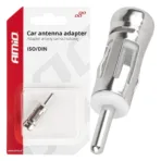 Amio - ΑΝΤΑΠΤΟΡΑΣ ΚΕΡΑΙΑΣ ISO>DIN - 1 ΤΕΜ. (03966/AM)