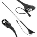 Amio - ΚΕΡΑΙΑ ΟΡΟΦΗΣ ANT11 45.4 cm ΜΕ ΚΑΛΩΔΙΟ 20cm ΚΑΙ ΦΙΣΑ RAKU-2 UNIVERSAL ΜΑΥΡΗ - 1 ΤΕΜ. (04155/AM)
