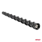 Amio - ΚΕΡΑΙΑ ΟΡΟΦΗΣ ANTM10 18cm ΜΕ 2 ΑΝΤΑΠΤΟΡΕΣ 5-6mm ΜΑΥΡΗ - 1 ΤΕΜ. (04160/AM) - Image 2