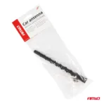 Amio - ΚΕΡΑΙΑ ΟΡΟΦΗΣ ANTM10 18cm ΜΕ 2 ΑΝΤΑΠΤΟΡΕΣ 5-6mm ΜΑΥΡΗ - 1 ΤΕΜ. (04160/AM) - Image 4