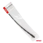 Amio - ΚΕΡΑΙΑ ΟΡΟΦΗΣ ANTM12 33cm ΜΕ 2 ΑΝΤΑΠΤΟΡΕΣ 5-6mm ΜΑΥΡΗ - 1 ΤΕΜ. (04162/AM) - Image 4