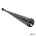 Amio - ΚΕΡΑΙΑ ΟΡΟΦΗΣ ANTM13 10cm ΜΕ 2 ΑΝΤΑΠΤΟΡΕΣ 5-6mm ΜΑΥΡΗ - 1 ΤΕΜ. (04163/AM) - Image 2