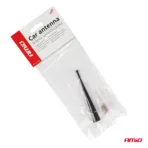 Amio - ΚΕΡΑΙΑ ΟΡΟΦΗΣ ANTM13 10cm ΜΕ 2 ΑΝΤΑΠΤΟΡΕΣ 5-6mm ΜΑΥΡΗ - 1 ΤΕΜ. (04163/AM) - Image 3