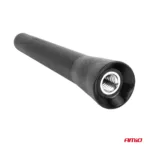 Amio - ΚΕΡΑΙΑ ΟΡΟΦΗΣ ANTM13 6.5cm ΜΕ 2 ΑΝΤΑΠΤΟΡΕΣ 5-6mm ΜΑΥΡΗ - 1 ΤΕΜ. (04164/AM) - Image 2