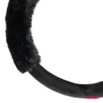 Amio - ΚΑΛΥΜΜΑ ΤΙΜΟΝΙΟΥ SWC-57 (M) 37>39cm ΜΑΥΡΟ ΜΕ ΧΝΟΥΔΩΤΗ ΕΠΕΝΔΥΣΗ ΚΑΙ ΑΥΤΙΑ ΑΡΚΟΥΔΑΣ - 1 ΤΕΜ. (04167/AM) - Image 3