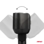 Amio - ΑΝΤΑΠΤΟΡΑΣ ΑΝΑΠΤΗΡΑ ΔΙΠΛΟΣ 12/24V ΜΕ ΒΟΛΤΟΜΕΤΡΟ ΜΕ 3 ΘΥΡΕΣ USB - 1 Τεμ. (04173/AM) - Image 5