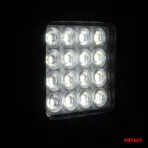 Amio - ΠΡΟΒΟΛΕΑΣ ΕΡΓΑΣΙΑΣ ΤΕΤΡΑΓΩΝΟΣ LED 192W 9-36V 12.000lm 6.500K AWL64 - 1 ΤΕΜ. (04205/AM) - Image 2