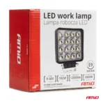 Amio - ΠΡΟΒΟΛΕΑΣ ΕΡΓΑΣΙΑΣ ΤΕΤΡΑΓΩΝΟΣ LED 192W 9-36V 12.000lm 6.500K AWL64 - 1 ΤΕΜ. (04205/AM) - Image 8