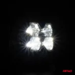 Amio - ΠΡΟΒΟΛΕΑΣ ΕΡΓΑΣΙΑΣ ΤΕΤΡΑΓΩΝΟΣ LED 60W 9-36V 6.000lm 6.500K 95x80x90mm AWL67 - 1 ΤΕΜ. (04208/AM) - Image 3