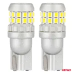 Amio - ΛΑΜΠΑΚΙΑ T10 W5W 12V/24V LED CAN-BUS 30xSMD 2016 ΛΕΥΚΟ 5500K - 2 ΤΕΜ. (04233/AM) - Image 2