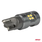 Amio - ΛΑΜΠΑΚΙΑ T10 W5W 12V/24V LED CAN-BUS 16xSMD 2016 ΛΕΥΚΟ ΦΩΣ 5.500K (ΣΕ ΧΡΩΜΑ ΧΡΩΜΙΟΥ) - 2 ΤΕΜ. (04234/AM) - Image 4