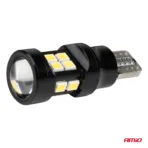 Amio - ΛΑΜΠΑΚΙΑ LED T15 W16W 12V/24V LED CAN-BUS 15xSMD 2835 ΛΕΥΚΟ ΦΩΣ 5.500K (ΣΕ ΧΡΩΜΑ ΜΑΥΡΟ) - 2 ΤΕΜ. (04245/AM) - Image 3